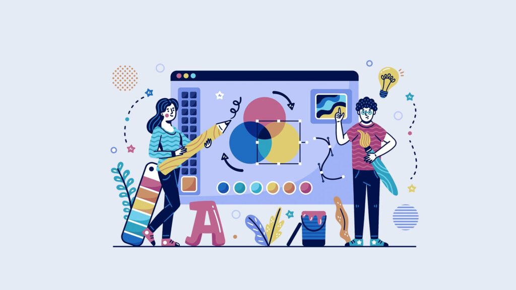 Online graphic design collaboration platform used by teams to create presentations and marketing materials