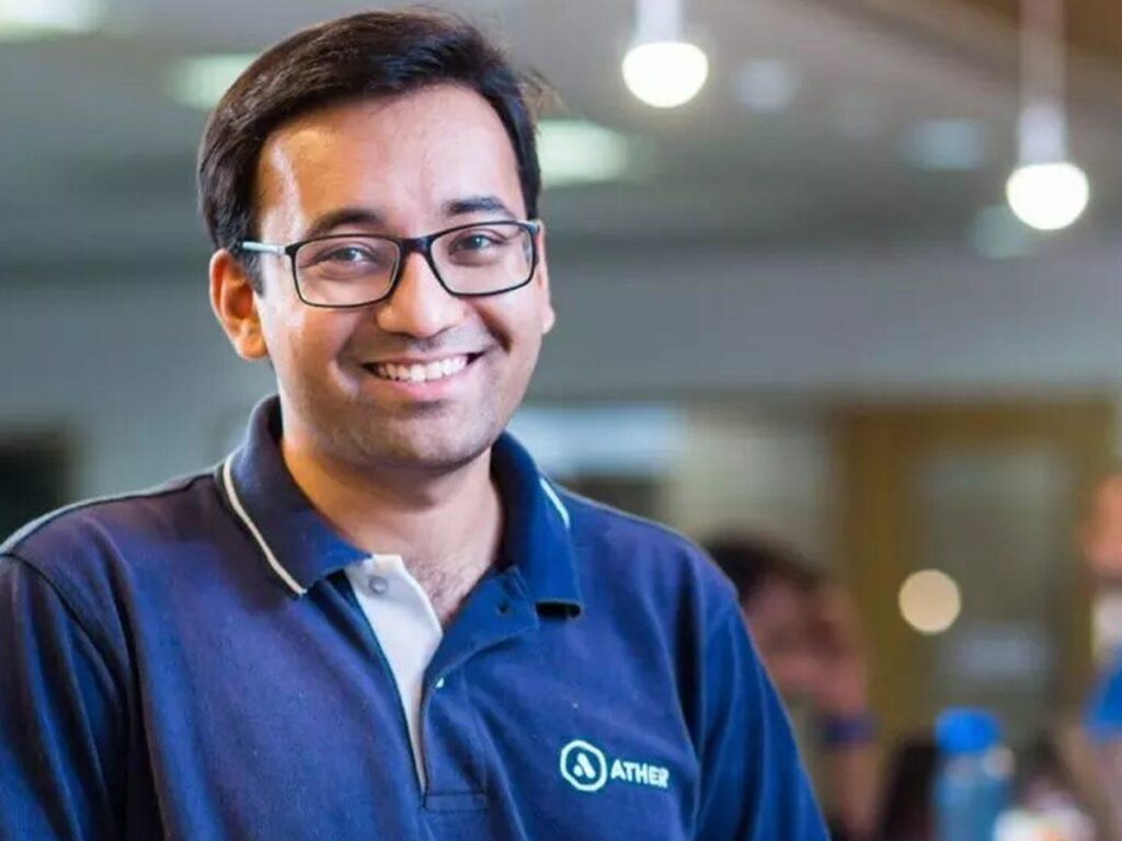 Tarun Mehta of Ather Energy and Bhavish Aggarwal of Ola Electric, founders with contrasting approaches to building EV companies in India.