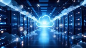 AI cloud computing infrastructure illustrating how artificial intelligence is changing software economics and SaaS business models