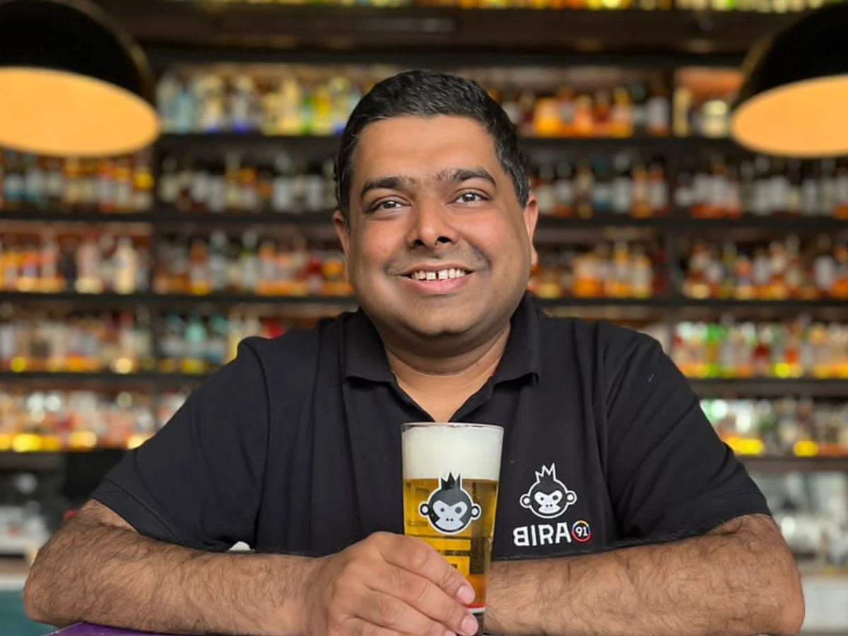 Ankur Jain, founder of Bira 91, during the company's leadership transition.