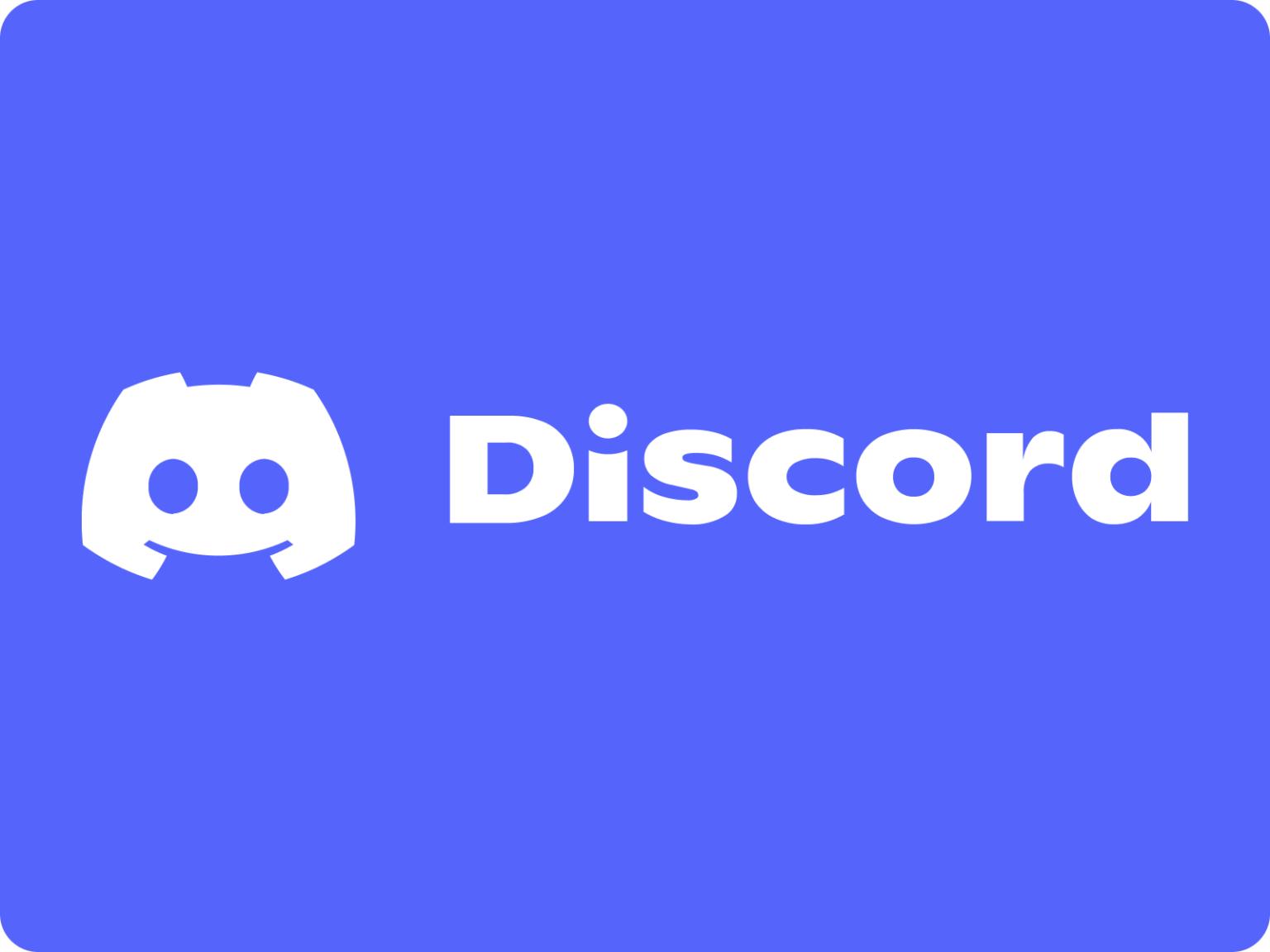Discord homepage and logo representing the community platform that grew without advertising or algorithmic feeds.