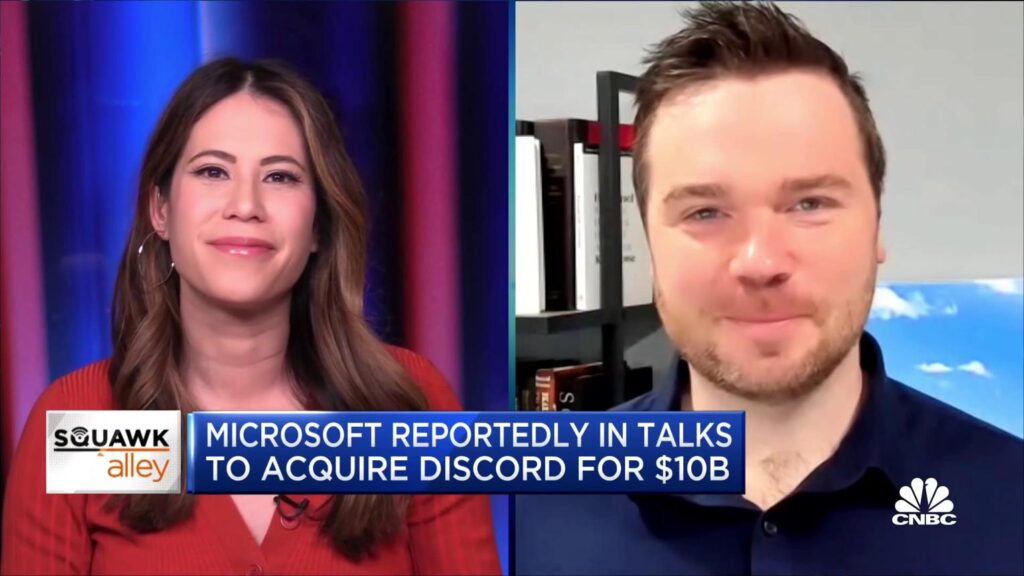 Microsoft headquarters representing the reported $10 billion acquisition offer that Discord declined.