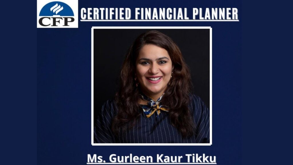 Gurleen Kaur Tikku, founder of Hareepatti, financial planner, insurance advisor, and financial literacy educator from India.