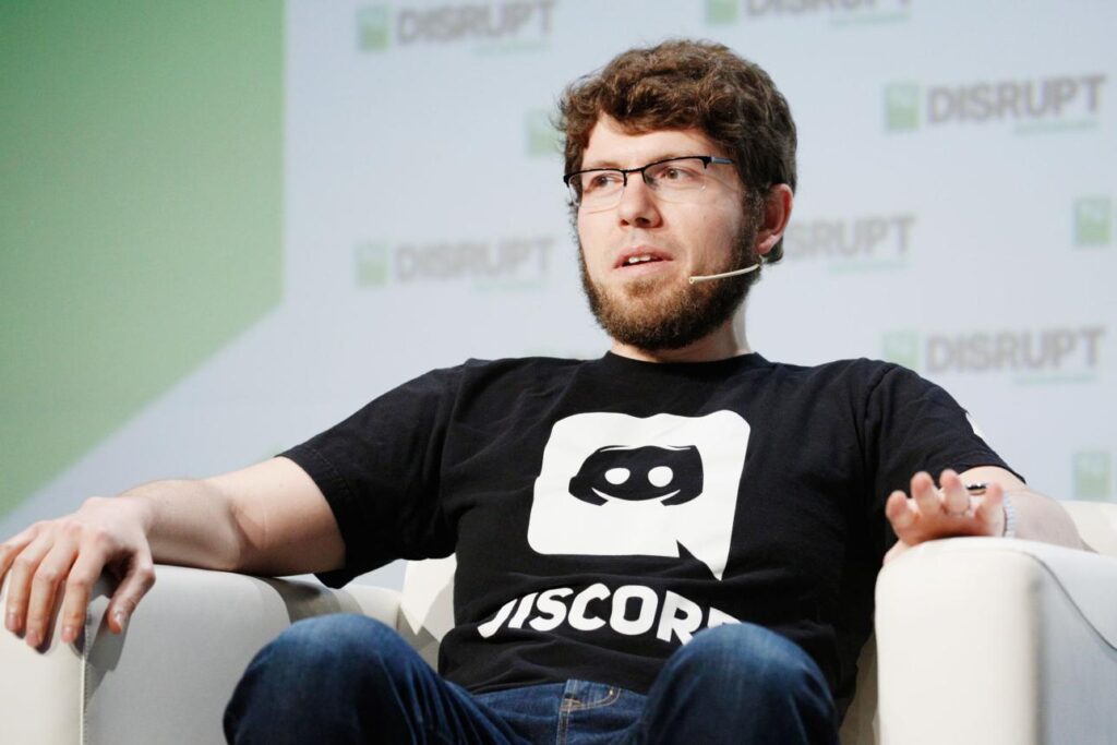 Jason Citron, founder of Discord, explaining his vision for community-first communication platforms.