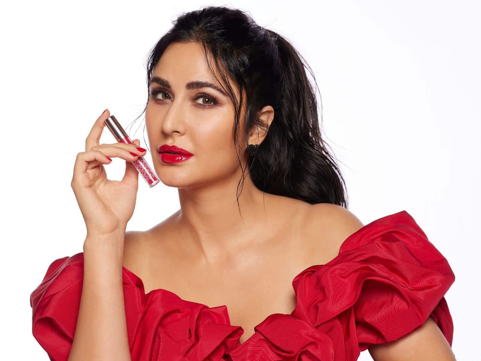 Katrina Kaif with Kay Beauty, India's profitable celebrity beauty brand with ₹132 crore revenue in FY25.