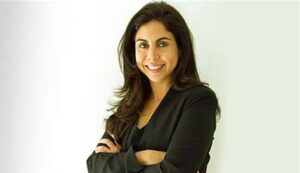 Nisaba Godrej, Executive Chairperson of Godrej Consumer Products Limited (GCPL), leading the company's global FMCG expansion and business transformation.