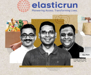 Sandeep Deshmukh, Saurabh Nigam, and Shitiz Bansal, co-founders of ElasticRun, India's leading rural supply chain and B2B commerce platform connecting FMCG brands with kirana stores.