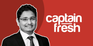 Utham Gowda, founder and CEO of Captain Fresh, the seafood supply chain startup transforming the global seafood industry with technology.
