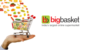 BigBasket founder Hari Menon and BigBasket online grocery platform