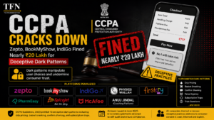 CCPA crackdown on dark patterns as Zepto, BookMyShow, IndiGo and other platforms face fines