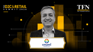 Portrait of an Emami Group leader featured in The Founder Nation’s D2C & Retail Summit 2026 design.
