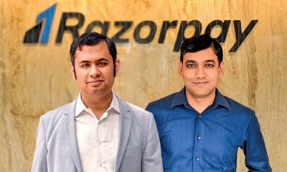 Harshil Mathur and Shashank Kumar, co-founders of Razorpay, India's leading fintech payments infrastructure company.