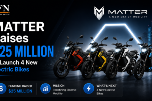 MATTER Raises $25 Million to Launch 4 New Electric Bikes