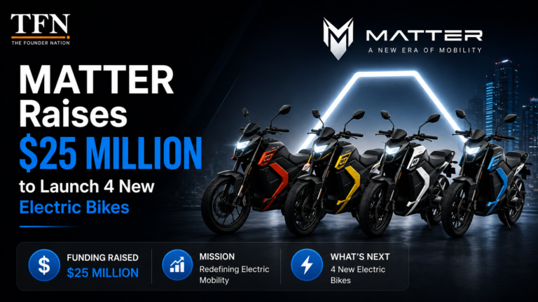 MATTER Raises $25 Million to Launch 4 New Electric Bikes