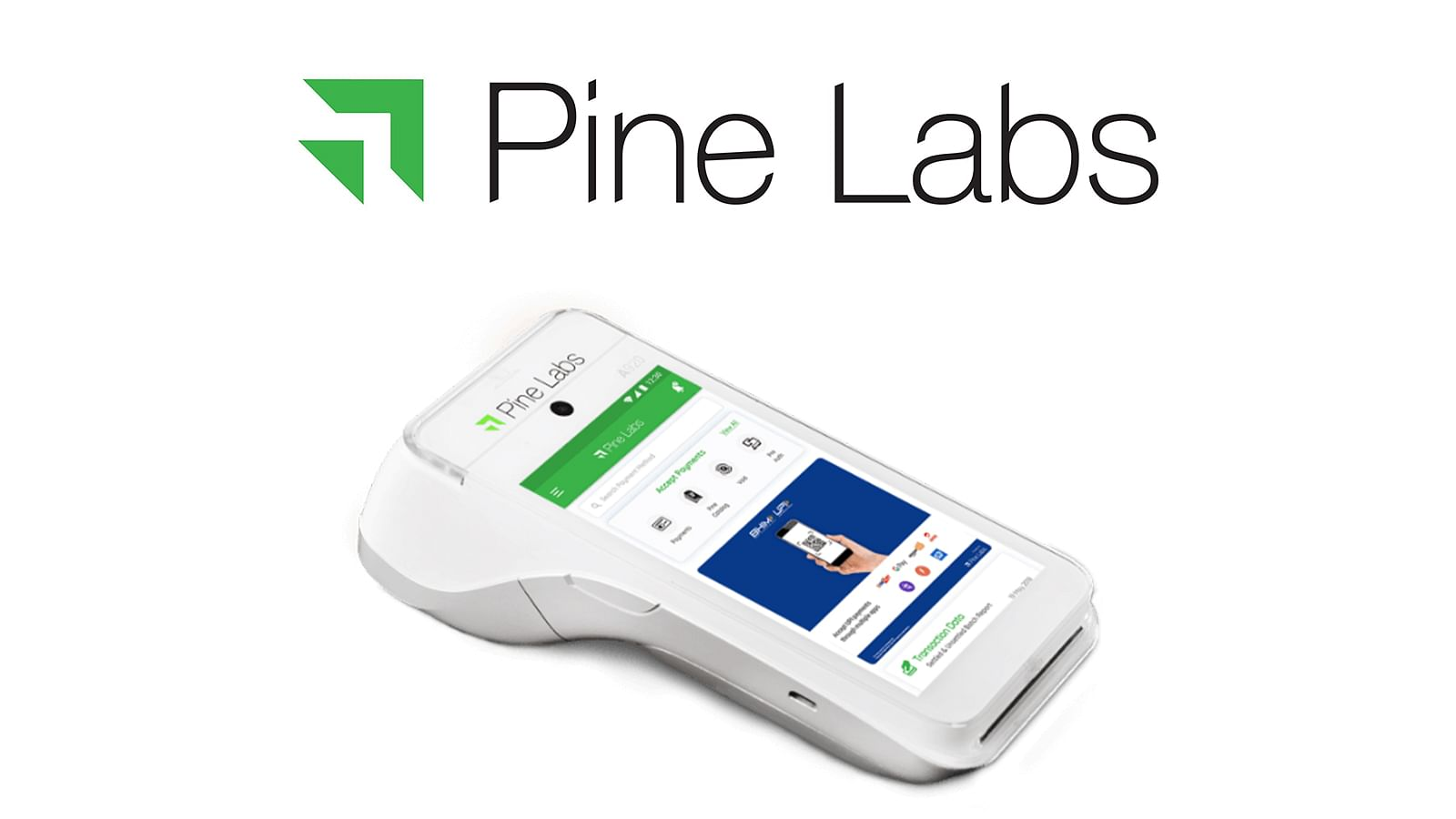 Pine Labs payment terminal representing the merchant payments platform
