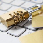 A digital security concept showing online protection for entrepreneurs.