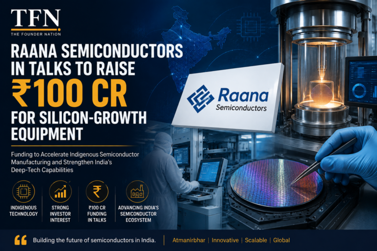 Raana Semiconductors Raises ₹100 Cr Series A Funding