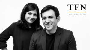 Founders of Rezolve featured in a black-and-white portrait for The Founder Nation.