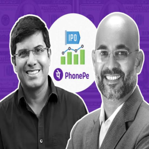 Sameer Nigam, Rahul Chari, and Burzin Engineer, founders of PhonePe, India's leading UPI and digital payments platform.