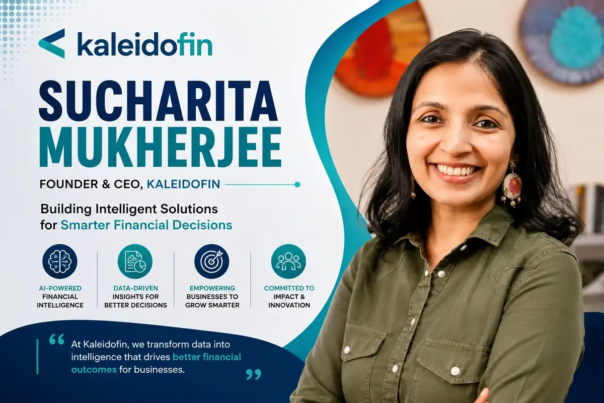 Sucharita Mukherjee, co-founder and CEO of Kaleidofin