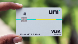 Uni Cards founders Nitin Gupta Prateek Jindal and Laxmikant Vyas