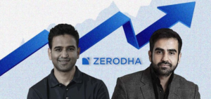 Nithin Kamath and Nikhil Kamath, founders of Zerodha, India's largest bootstrapped discount brokerage platform.