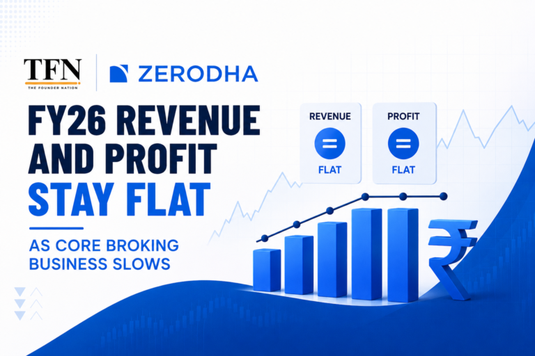 Zerodha FY26 Revenue and Profit Stay Flat as Core Broking Business Slows