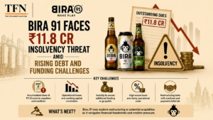Bira 91 faces ₹11.8 crore insolvency threat amid rising debt and funding challenges