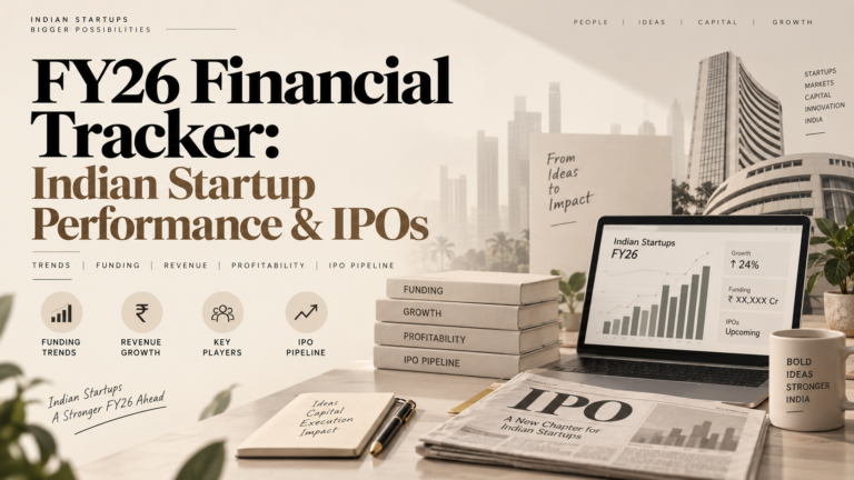 FY26 Financial Tracker: Indian Startup Performance & IPOs