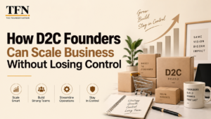 How D2C founders can scale their business without losing control through strong teams, streamlined operations, and smart growth strategies.