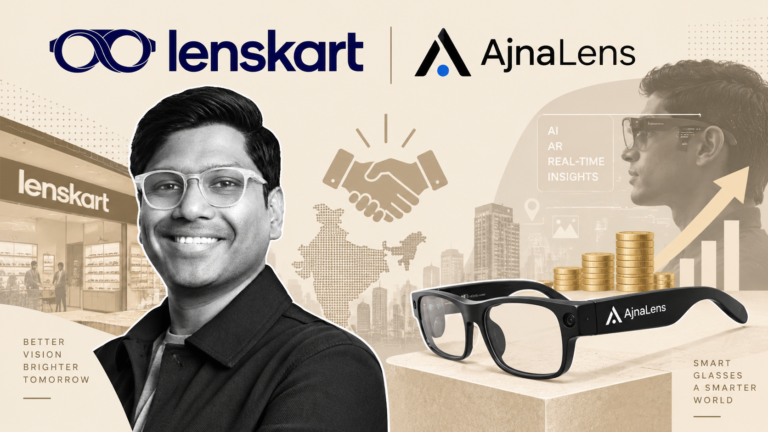 Lenskart Invests ₹8 Cr in AjnaLens to Boost Smart Glasses