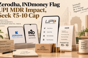 Zerodha, INDmoney Flag UPI MDR Impact, Seek ₹5-10 Cap