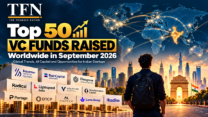 Top 50 VC funds raised worldwide in September 2026, highlighting global venture capital and opportunities for Indian startups