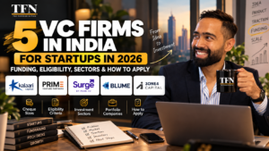 Rajyavardhan Bhandari presenting a guide to 5 VC firms in India for startups in 2026